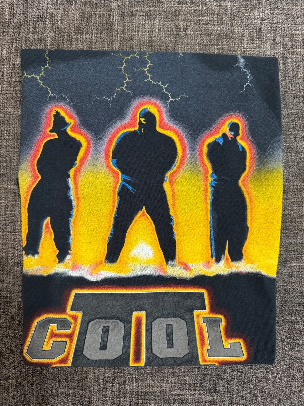 Vintage WWF Too Cool Kick It Wrestling Graphic T-Shirt Medium